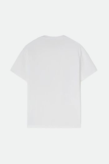 T-shirt in cotone elasticizzato uomo Bianco