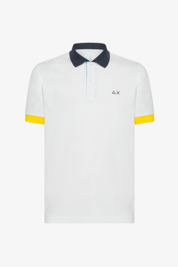 Polo with three colors for men