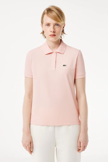 Women's regular fit petit pique polo shirt