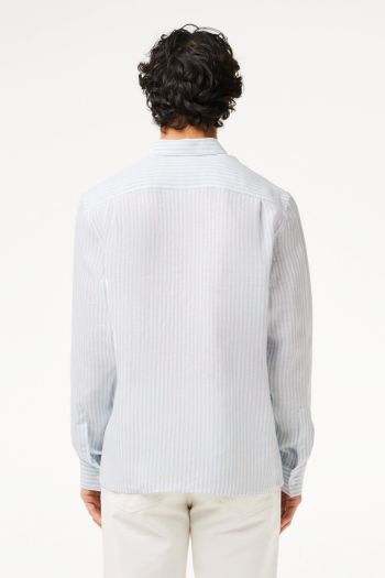 Men's regular fit linen shirt