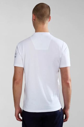 T-Shirt Mono-materiale uomo Bianco