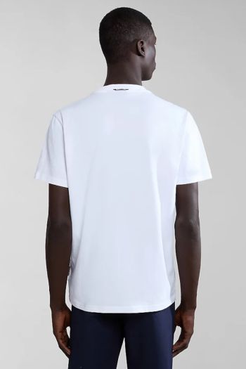 T-Shirt a Maniche Corte uomo Bianco