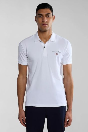  Men's short-sleeved Pique polo shirt