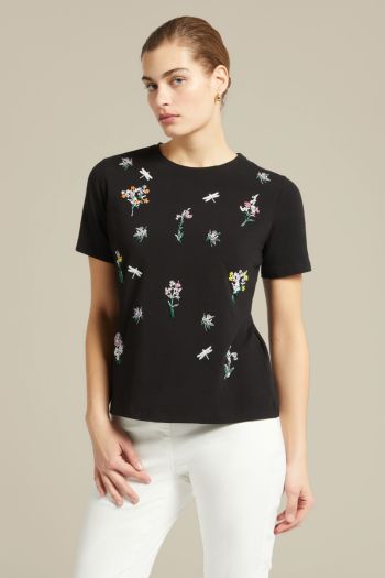 Women's floral t-shirt