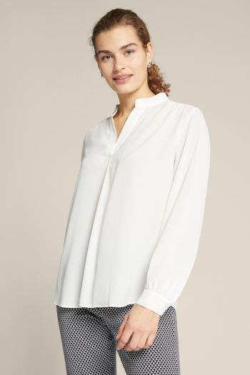 Blouse with gathers for women