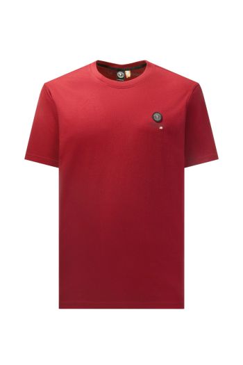 T-shirt girocollo Eltatio uomo Rosso
