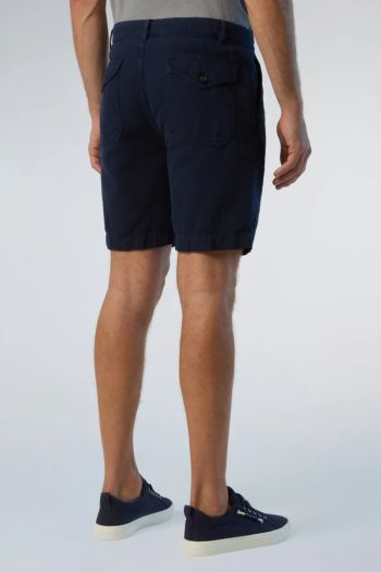 Men's Bermuda shorts with pleats