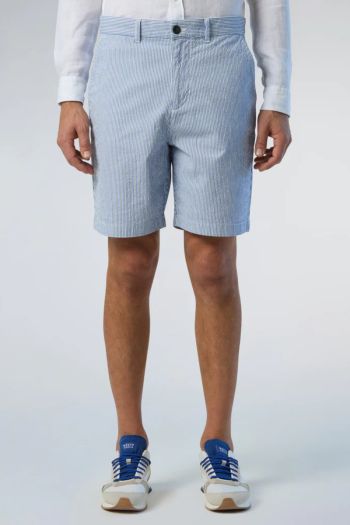 Men's striped Bermuda shorts