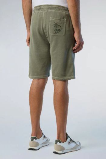 Men's fleece Bermuda shorts