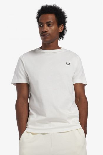 T-shirt girocollo uomo Bianco
