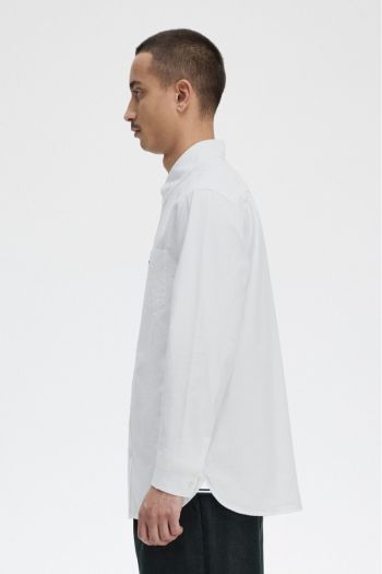 Camicia Oxford uomo Bianco
