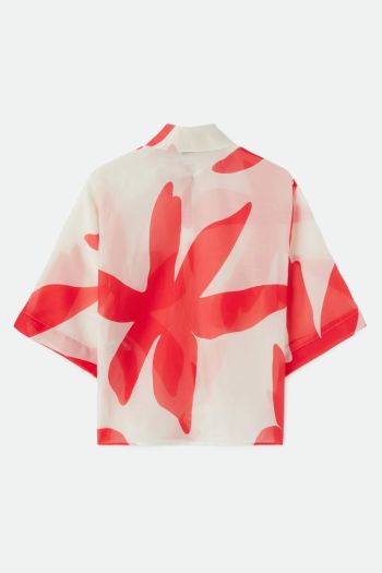 Women's over-fit floral shirt