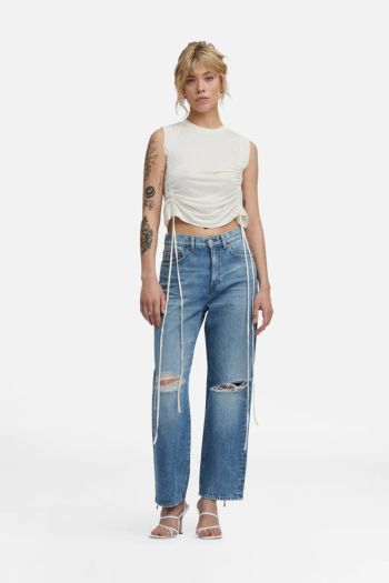 Straight women's jeans