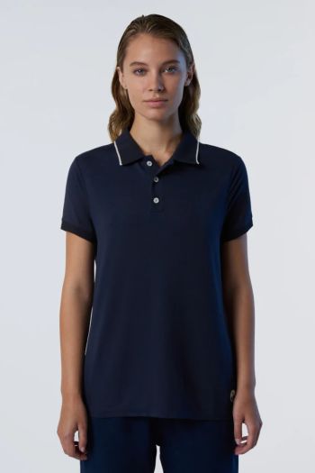 Women's modal polo shirt